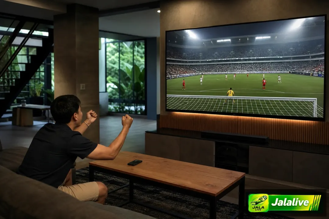 Ilustrasi sepak bola Jalalive
