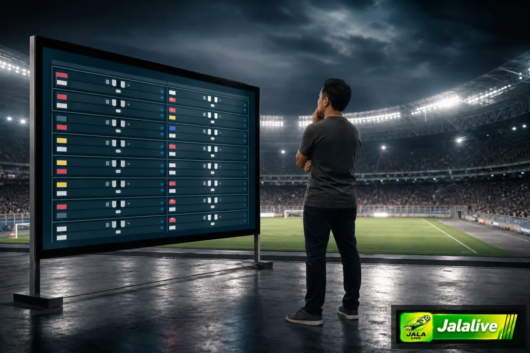 Ilustrasi sepak bola Jalalive