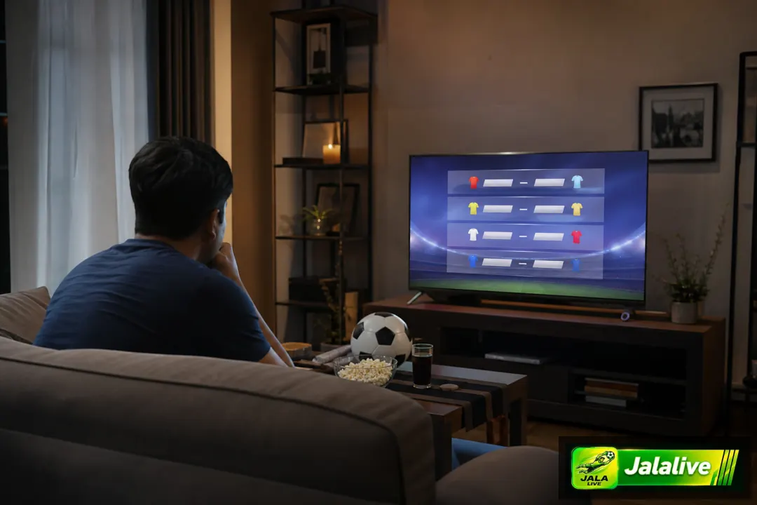 Ilustrasi sepak bola Jalalive