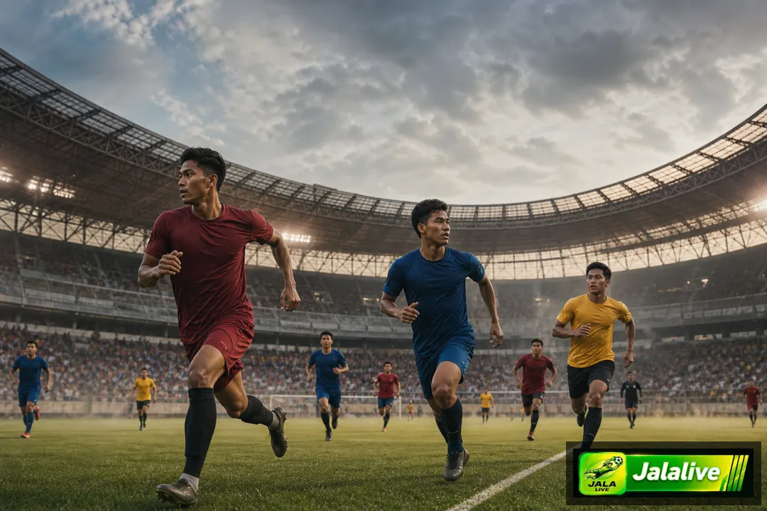 Ilustrasi sepak bola Jalalive